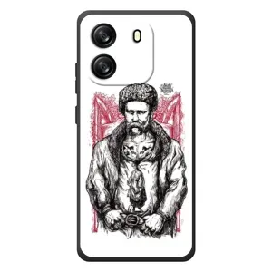 Чохли для Blackview Oscal Flat 1C с принтом Тараса Шевченко (AlphaPrint) (Козак Шевченко)