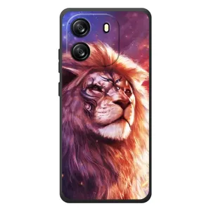 Чохол з картинкою ЛЕВ для Blackview Oscal Flat 1C (VPrint) (Красочний Лев)