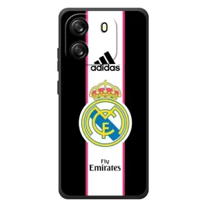 Чехол для Blackview Oscal Flat 1C с принтом Реал Мадрид (Лого Real Madrid)