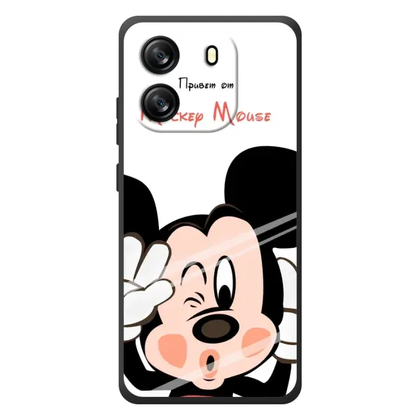 Чехол с принтом «Маус Микки» для Blackview Oscal Flat 1C Чехол с принтом «Маус Микки» для Blackview Oscal Flat 1C