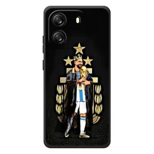 Чохли для Blackview Oscal Flat 1C (Leo чемпіон) (AlphaPrint) (Мессі Король)