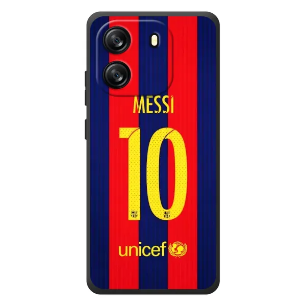Чехол с принтом «Messi Barca 10» для Blackview Oscal Flat 1C