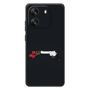 Чехлы (ART) Цветы на Blackview Oscal Flat 1C (VPrint) (Неочікувані квіти)