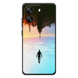 Чохол з людиною павуком для Blackview Oscal Flat 1C - (AlphaPrint) (Людина павук)