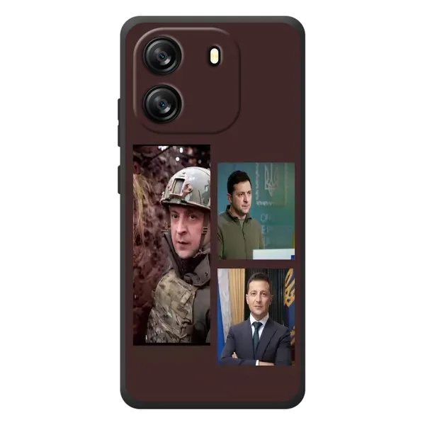 Чохол з принтом «Президент» для Blackview Oscal Flat 1C