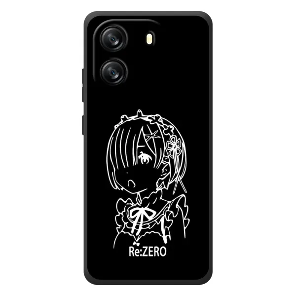 Чехол с принтом «Re: Zero» для Blackview Oscal Flat 1C Чехол с принтом «Re: Zero» для Blackview Oscal Flat 1C