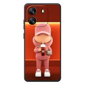 Крутые Чехлы Луи Виттон для Blackview Oscal Flat 1C (AlphaPrint) (С Кофе)