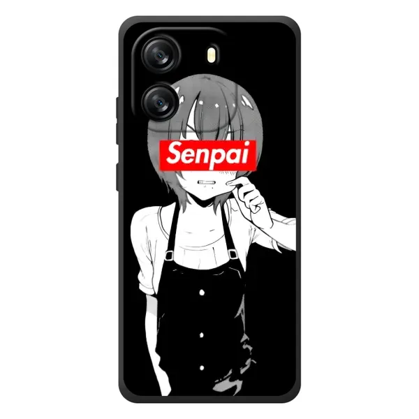 Чехол с принтом «Senpai» для Blackview Oscal Flat 1C Чехол с принтом «Senpai» для Blackview Oscal Flat 1C
