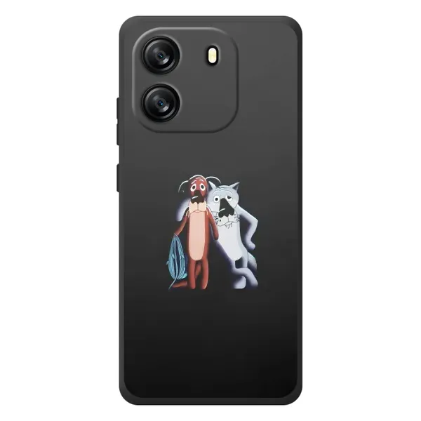 Чехол с принтом «Шо опять» для Blackview Oscal Flat 1C
