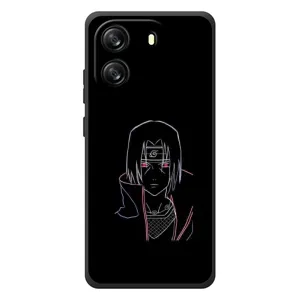 Чохли на тему: Ітачи Учіха для Blackview Oscal Flat 1C (AlphaPrint) (силует Ітачі)