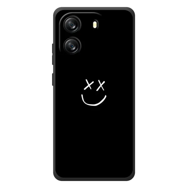 Чохол з принтом «Смайл» для Blackview Oscal Flat 1C