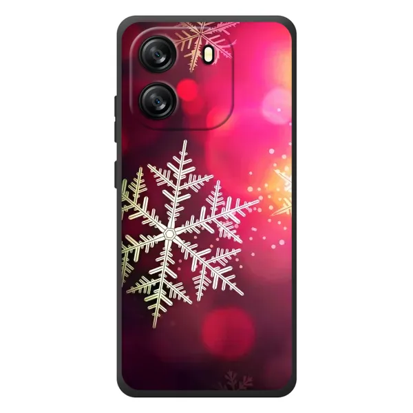 Чехол с принтом «Снежинка» для Blackview Oscal Flat 1C Чехол с принтом «Снежинка» для Blackview Oscal Flat 1C