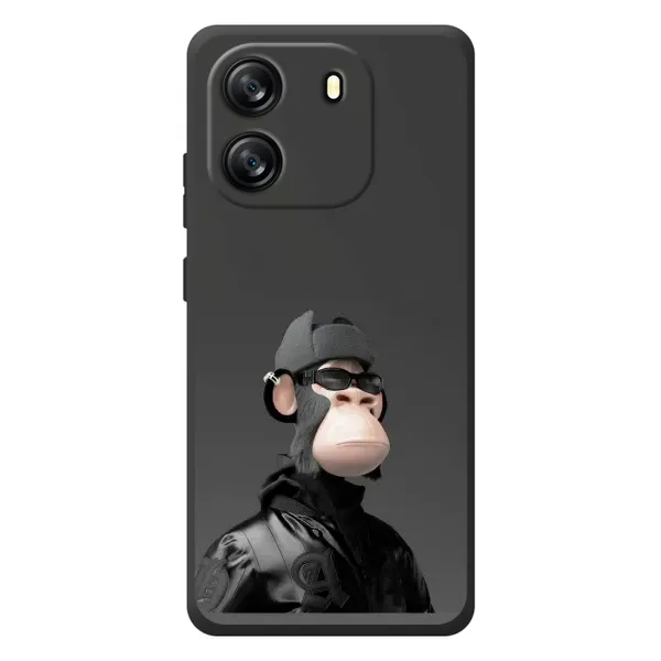 Чохол з принтом «стильна мавпа NFT» для Blackview Oscal Flat 1C Чохол з принтом «стильна мавпа NFT» для Blackview Oscal Flat 1C