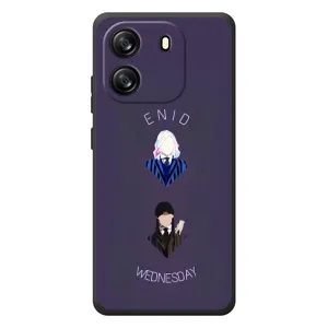Чохли Венсдей на Blackview Oscal Flat 1C Уенсдей (AlphaPrint) (Венздей і подруга)