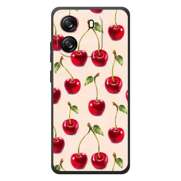 Чехол с принтом «Вишня» для Blackview Oscal Flat 1C Чехол с принтом «Вишня» для Blackview Oscal Flat 1C