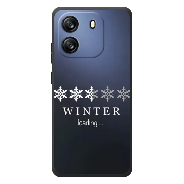 Чохол з принтом «Winter loading» для Blackview Oscal Flat 1C