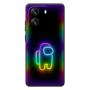 Чохли Амонг Ас для Blackview Oscal Flat 1C (AlphaPrint) (Яскравий скін)