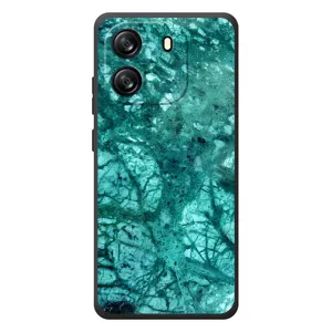 Мраморний чехол на Blackview Oscal Flat 1C (VPrint) (Зелений мрамор)