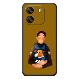 Чохли з картинкою собаки Патрон для Blackview Oscal Flat 1C (AlphaPrint) (ЗСУ Патрон)