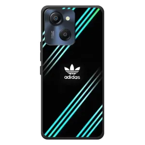 Чехлы Адидас для Blackview Oscal Modern 8 (AlphaPrint) (Адидас с полосами)