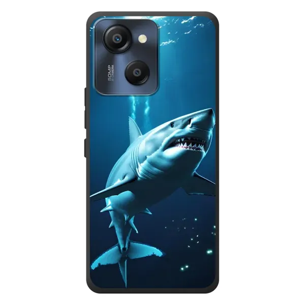 Чохол з принтом «Акула під водою» для Blackview Oscal Modern 8 Чохол з принтом «Акула під водою» для Blackview Oscal Modern 8