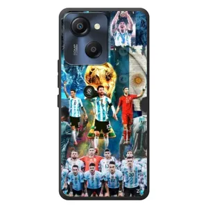 Чехлы Месси для Blackview Oscal Modern 8 (AlphaPrint) (Аргентина Месси)