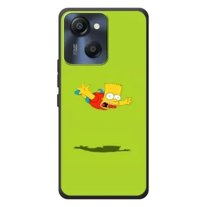 Чехол с Симпсонами для Blackview Oscal Modern 8 (VPrint) (Барт Симпсон)