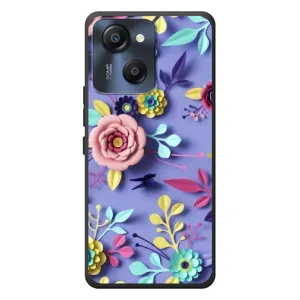 Чехлы с Цветами для Blackview Oscal Modern 8 (VPrint) (Цветочный дизайн)