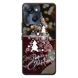 Рождественские Чехлы для Blackview Oscal Modern 8 (VPrint) (Елочка узорная)