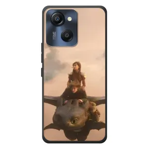 Чехол как приручить дракона на Blackview Oscal Modern 8 (Фильм дракон)