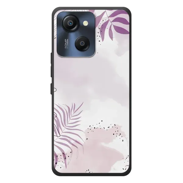 Чохол з принтом «Фіолетове листя» для Blackview Oscal Modern 8