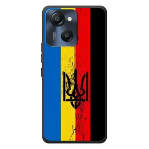 Украинские Чехлы для Blackview Oscal Modern 8 с картинкой УПА (AlphaPrint) (Флаг УПА)