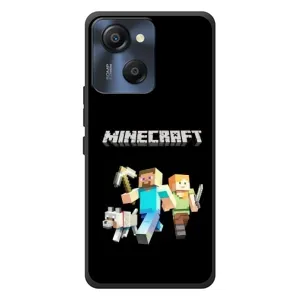 Чехол Майнкрафт на Blackview Oscal Modern 8 (AlphaPrint) Minecraft (герои Minecraft)