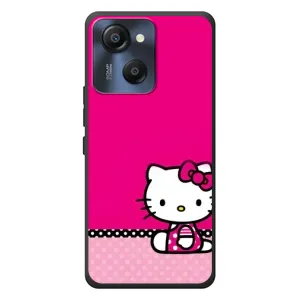 Чехол для Ребёнка на ЧёрВью Оскал Модерн 8 (VPrint) (Girl KITTY)