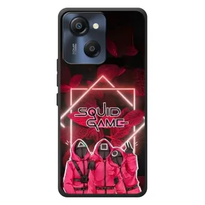 Чехол Гра в кальмара для Blackview Oscal Modern 8 (Охранники Игра кальмара)