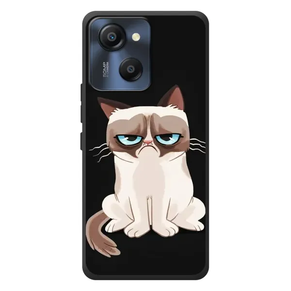 Чехол с принтом «Грустный кот» для Blackview Oscal Modern 8