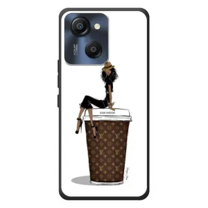 Чехлы Луи Витон для Blackview Oscal Modern 8 (AlphaPrint - LOUIS VUITTON) (кофе LOUIS VUITTON)
