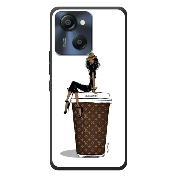 Чохол з принтом «кава LOUIS VUITTON» для Blackview Oscal Modern 8
