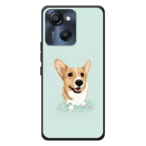 Чехлы с собаками для Blackview Oscal Modern 8 (VPrint) (Корги)