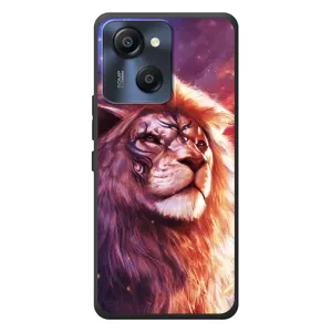 Чехол со Львом для Blackview Oscal Modern 8 (VPrint) (Красочный Лев)
