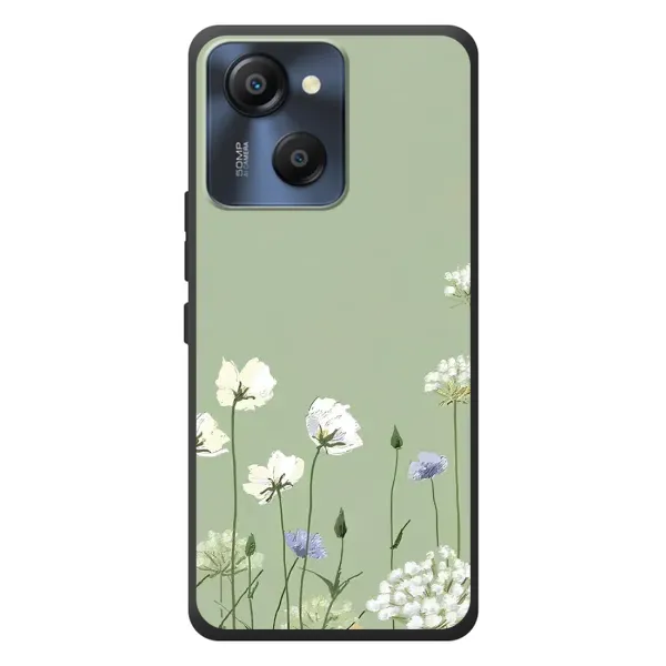 Чохол з принтом «Квіти на зеленому» для Blackview Oscal Modern 8