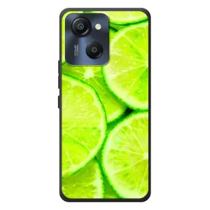 Чехлы с Фруктами для Blackview Oscal Modern 8 (VPrint) (Лайм)
