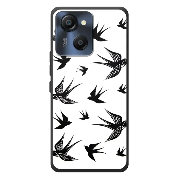 Чехол с принтом «Ласточки» для Blackview Oscal Modern 8