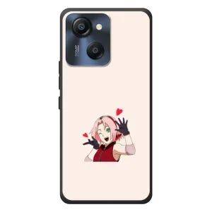 Чехлы Персонажи Аниме Наруто для Blackview Oscal Modern 8 (AlphaPrint) (Лайк Сакура)