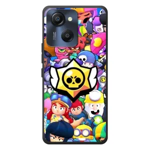 Чехол для Blackview Oscal Modern 8 Бравл Старс (VPrint) (Лого Brawl Stars)
