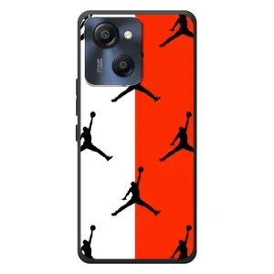 Чехлы для Blackview Oscal Modern 8 - с картинкой JORDAN (AlphaPrint) (Лого Джордан)