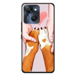 Чехлы с собаками для Blackview Oscal Modern 8 (VPrint) (Любовь к собакам)