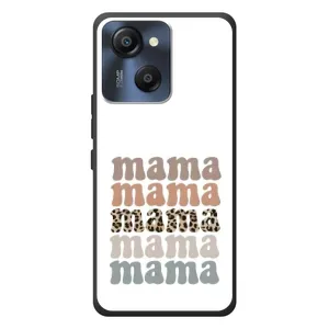 Чехлы для мамы на Blackview Oscal Modern 8 (Текстовый коллаж мама)
