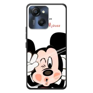 Эксклюзивный чехол для Blackview Oscal Modern 8 (AlphaPrint - Мультяшные) (Маус Микки)