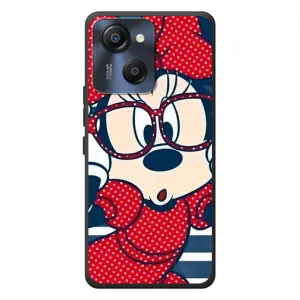Эксклюзивный чехол для Blackview Oscal Modern 8 (AlphaPrint - Мультяшные) (Маус в очках)